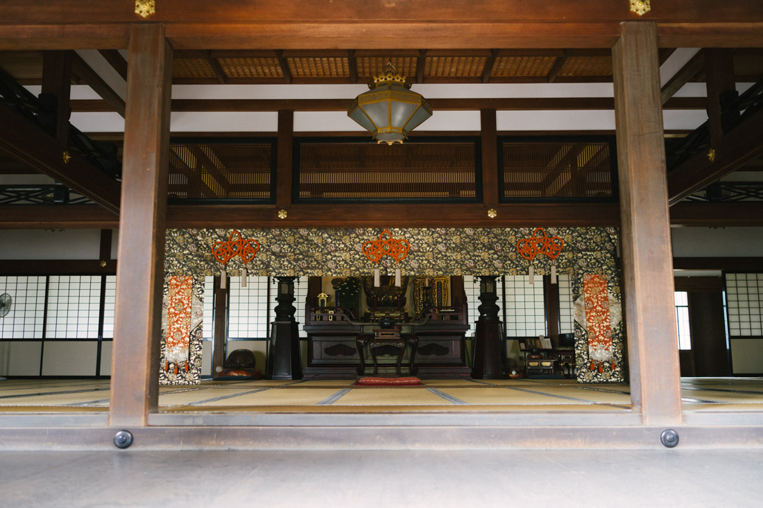 Shrine inside the temple grounds.