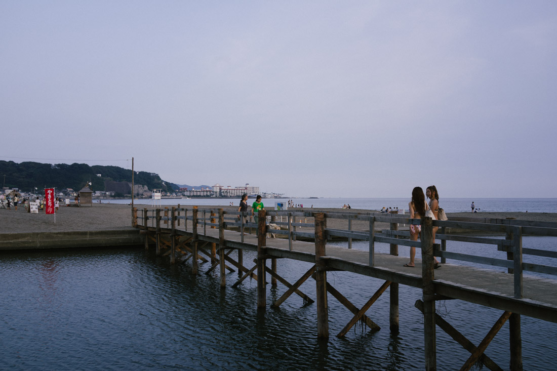 End of day near the beach.