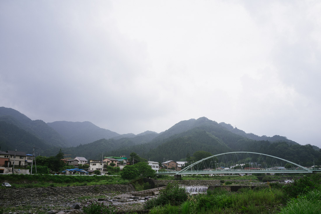On the way to the shrines, we got on the wrong path, but it lead us to the most beautiful view of Nikko and the mountains behind.
