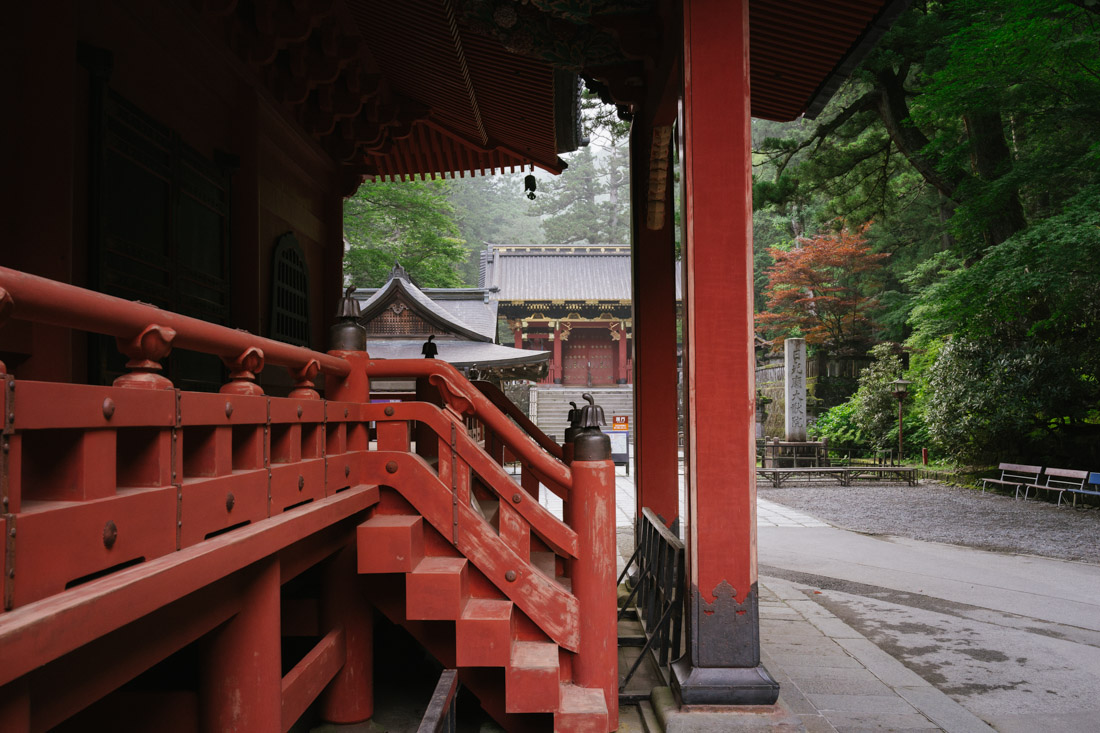 Surrounding temples of Futarasan.