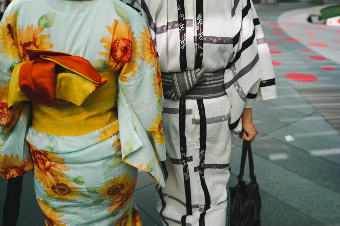 On our way out we kept seeing more and more kimonos — soon we would understand why…