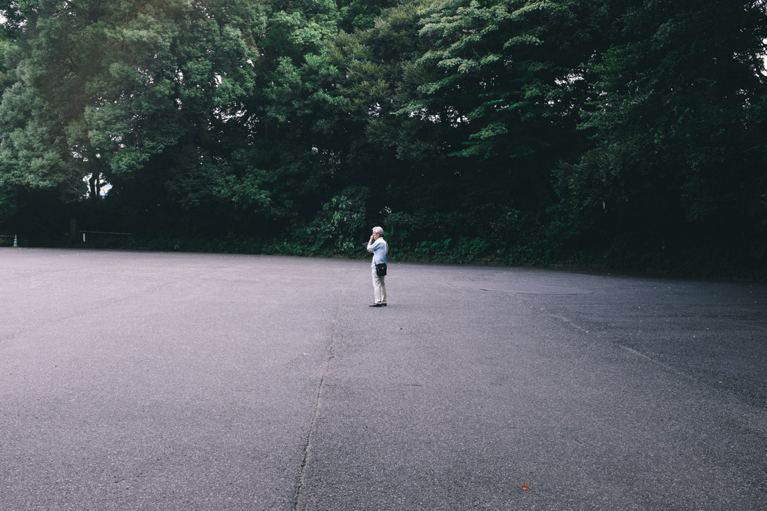 Waiting for someone
