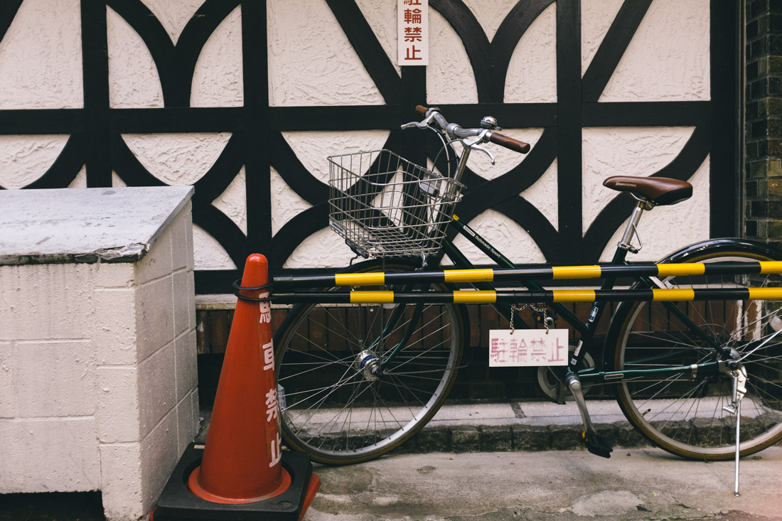 Bikes and traffic cones, they’re everywhere