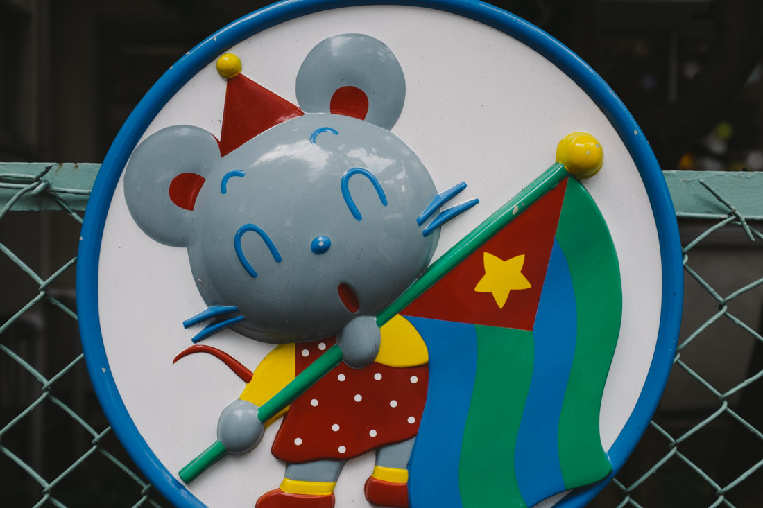 One of the mascots of the kindergarden