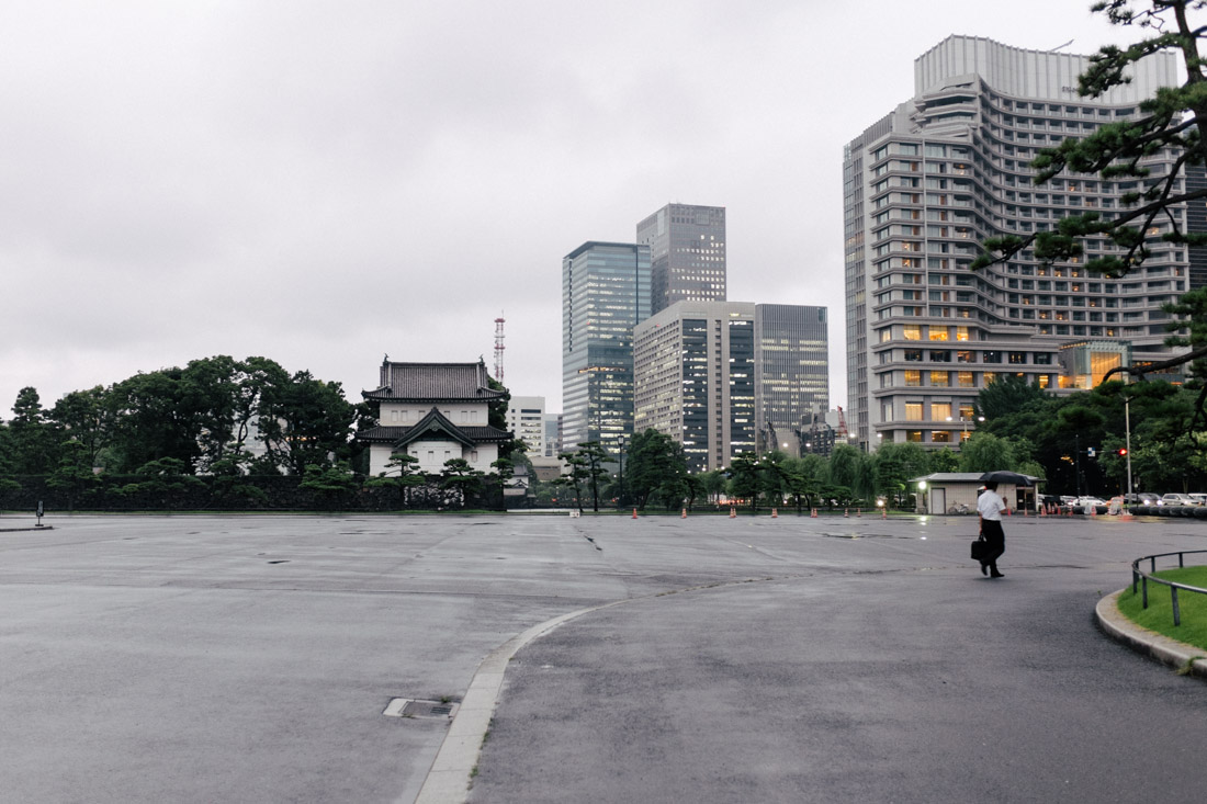 Tokyo, the only place in the world you could ever see a shrine on a business district.