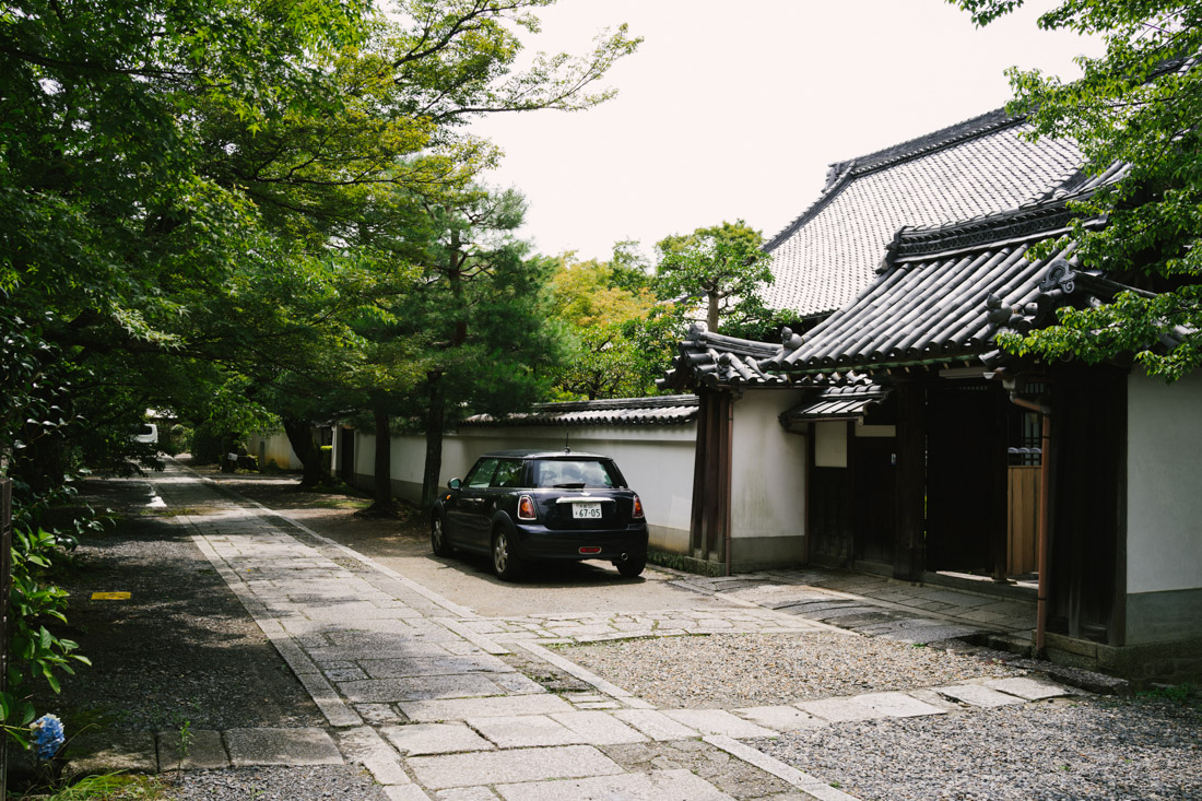 Yes, this is a purely residential area. And yes, that’s a house with the car parked in front.