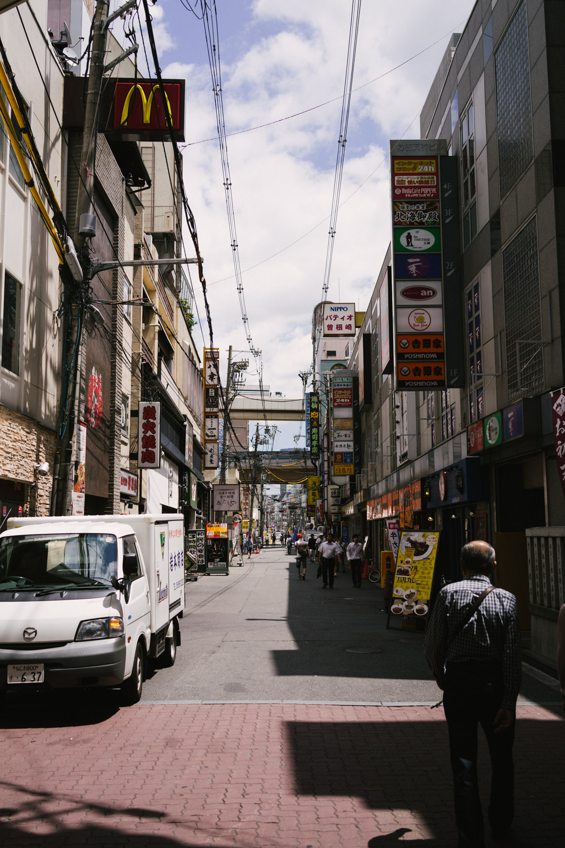 We also found tiny streets with little shops and tiny restaurants.