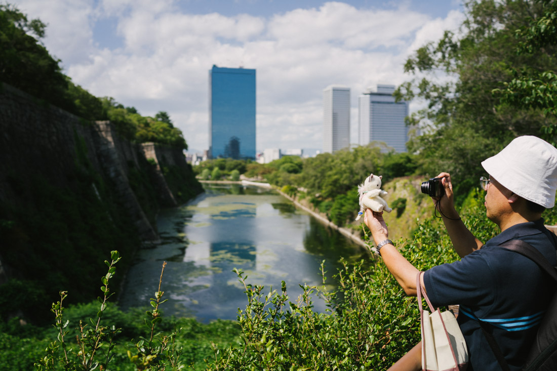 Photo enthusiast and its companion.