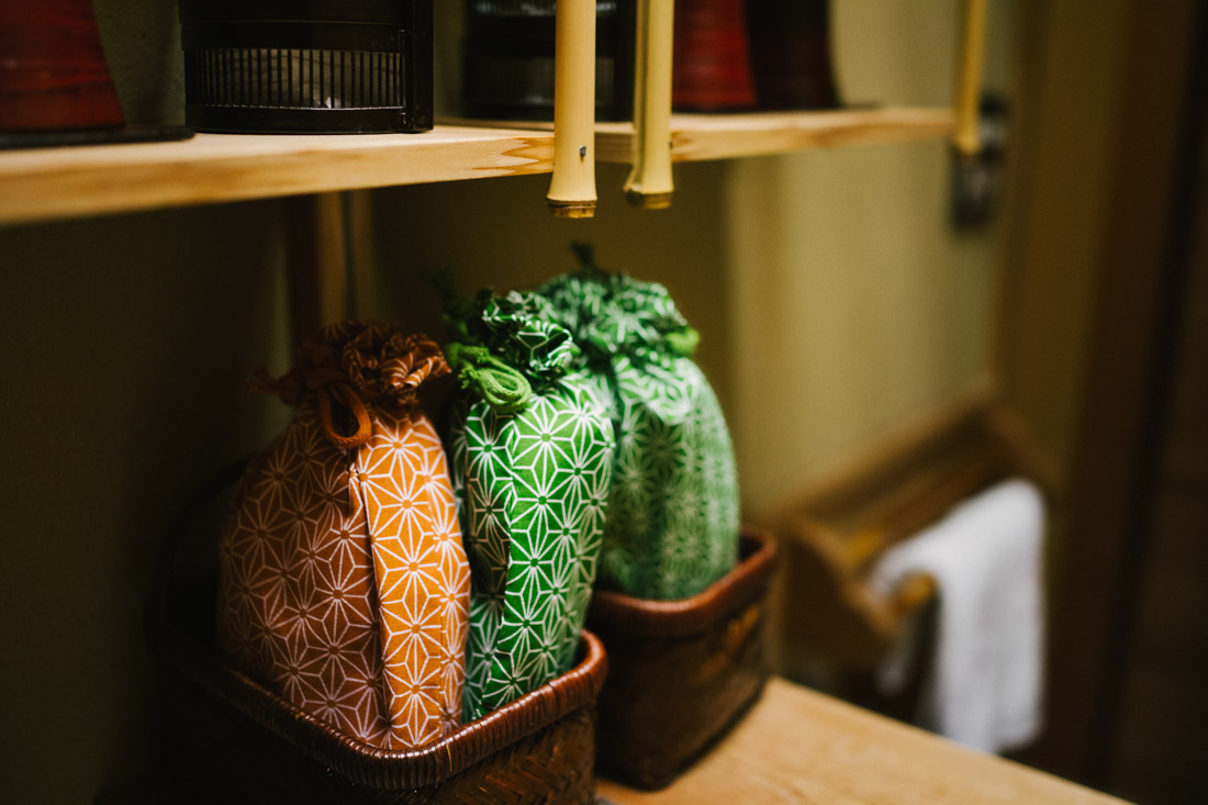 As a gift, we were also given those little bags with the usual bathroom utilities.