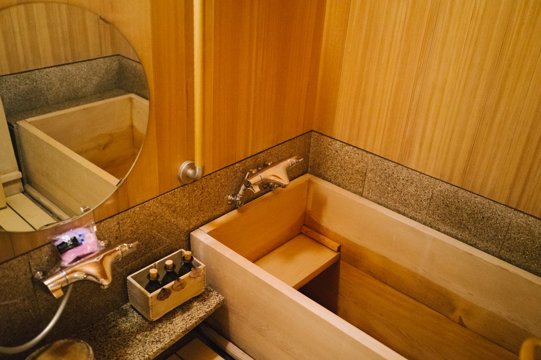 The scent of the wood completely overwhelms your senses once you start to relax.