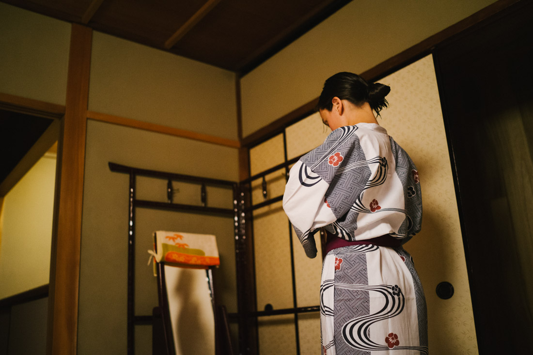 The yukatas were fresh and comfortable, perfect for such a hot evening.