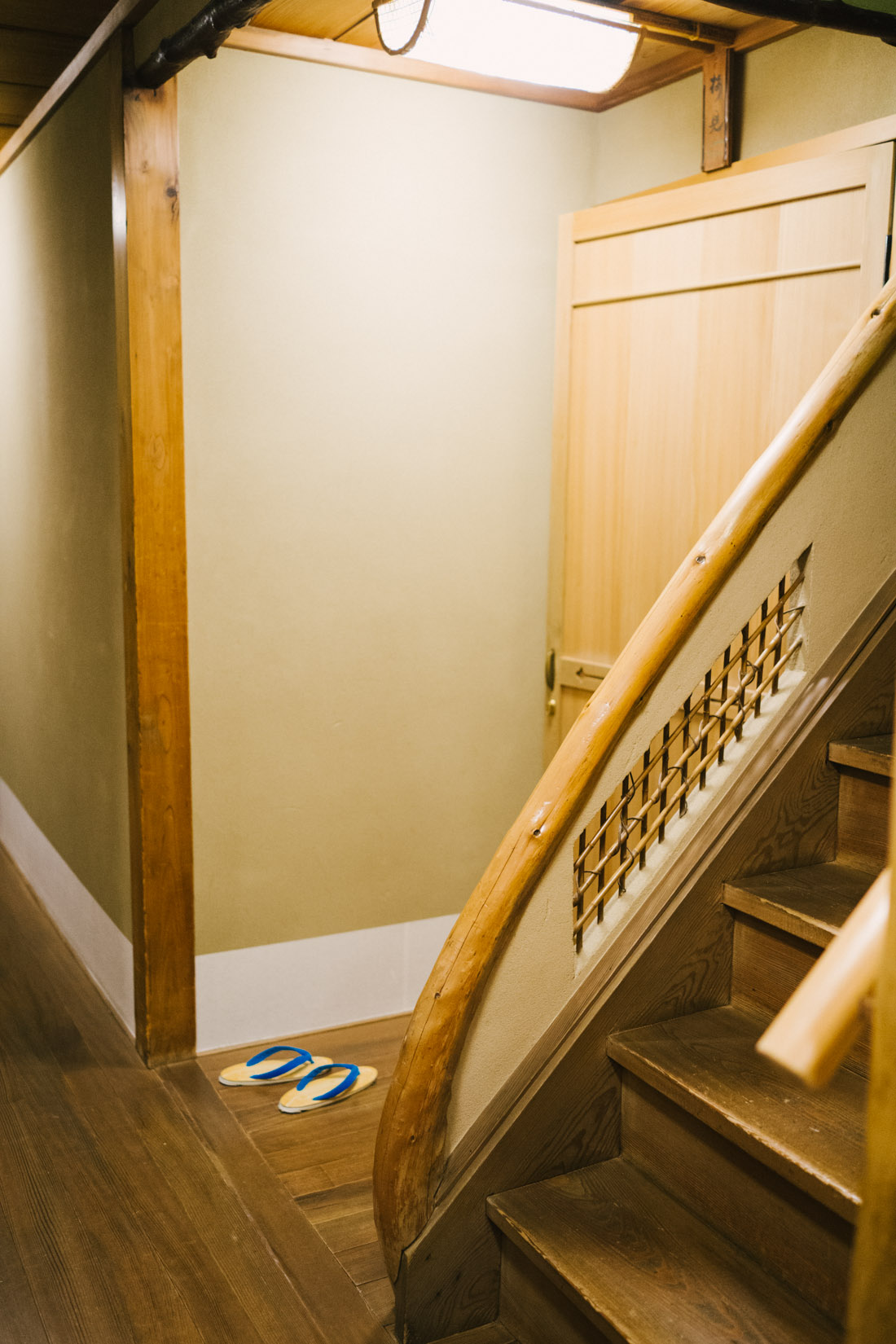 There are bigger rooms in the second floor, that accommodate much more people.
